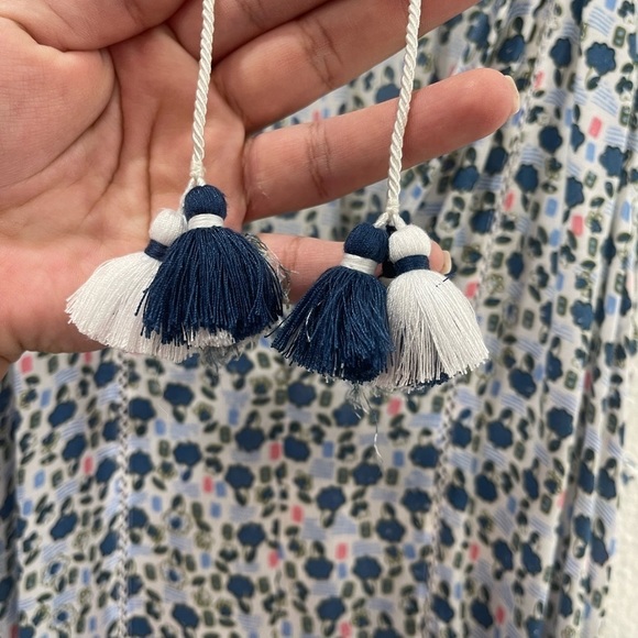 Poupette St Barth Clara Mini Dress Blue - Picture 4 of 5